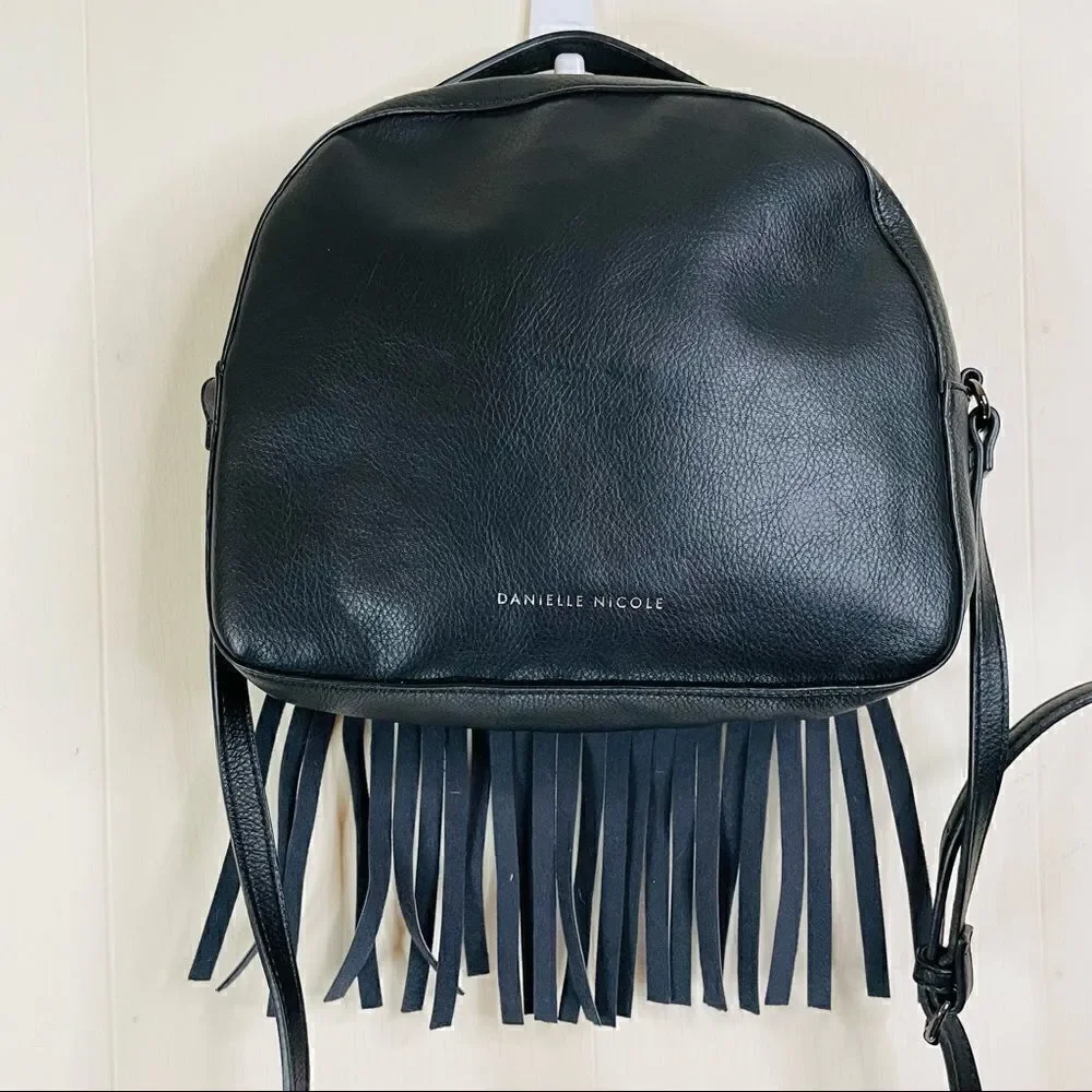 HTF - Danielle Nicole Disney Fringed Holographic Ursula Crossbody Bag - Picture 8 of 10